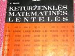 Daiktas Keturženklės matematinės lentelės