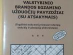 Daiktas Matematikos valstybinio brandos egzamino užduočių pavyzdžiai (su atsakymais)“