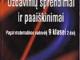 Banguolė Druskytė-Uždavinių sprendimai ir paaiškinimai pagal matematikos vadovėlį Vilnius - parduoda, keičia (3)