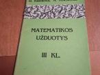 Daiktas Matematikos užduotys III klasei 1€