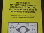 Daiktas Mokyklinės matematikos teminio kartojimo užduotys