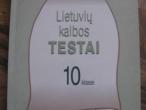 Daiktas Lietuvių kalbos testai 10 klasei