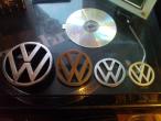 Daiktas volkswagen zenklai logo 5 vnt