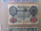 Daiktas 1910 m. Vokietijos 20 Reichbanknotų