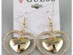 Daiktas Guess hearts diamond key auskarai