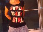 Daiktas maikyte super baby girl :) 