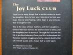 Daiktas The Joy Luck Club. Amy Tan