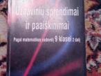 Daiktas Matematika uždavinių sprendimai ir paaiškinimai 9 klasei, pagal 2 dalį