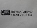 Daiktas filatelisto palidovas.1967m