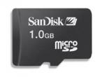 Daiktas SanDisk microSD 1GB